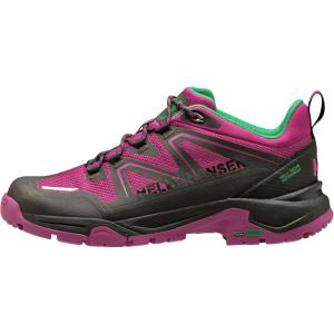 Helly-Hansen Women’s Cascade Low HT Lightweight Performance Hiking Sneaker Shoes(663 Magenta 2.0/Evergreen)
