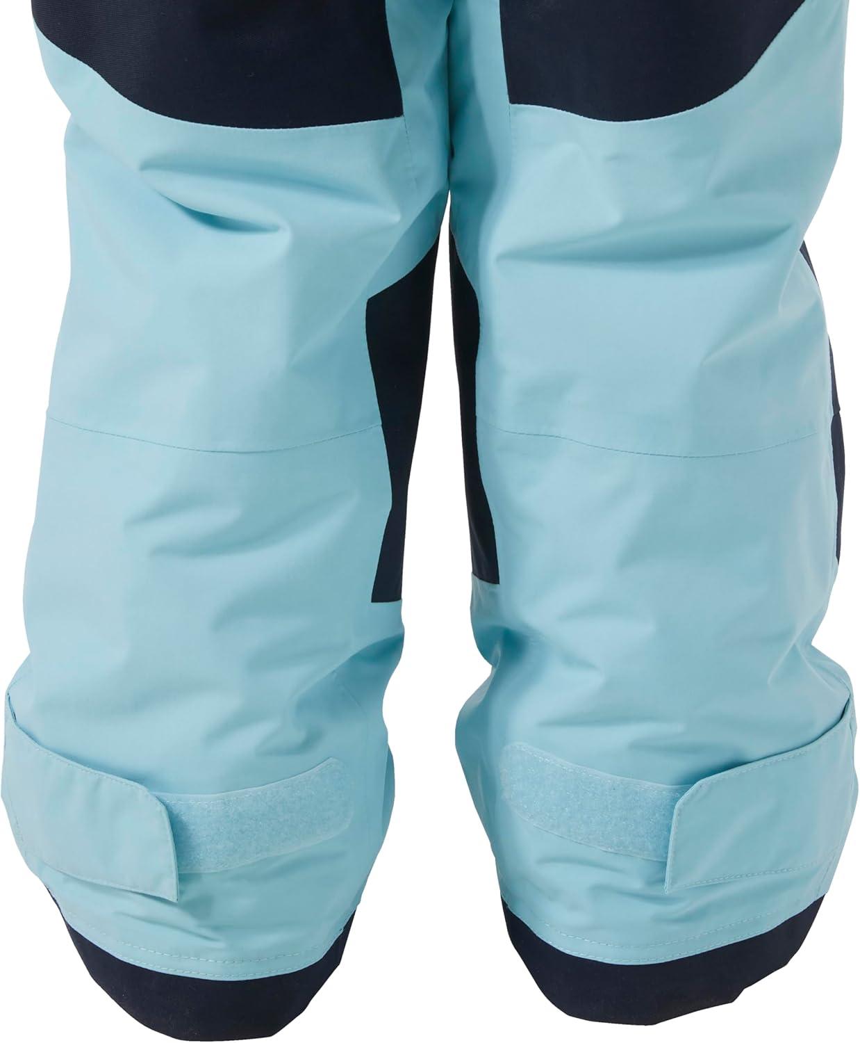 imageHellyHansen Kids Unisex Rider 2 Insulated Waterproof Windproof Breathable Bib Ski Pants608 Light Cyan
