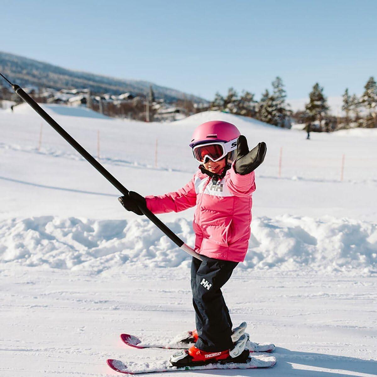 imageHellyHansen Kids Vertical Insulated Jacket Kids Unisex Winter Coat Waterproof Windproof Breathable Warm Outerwear181 Dragon Fruit