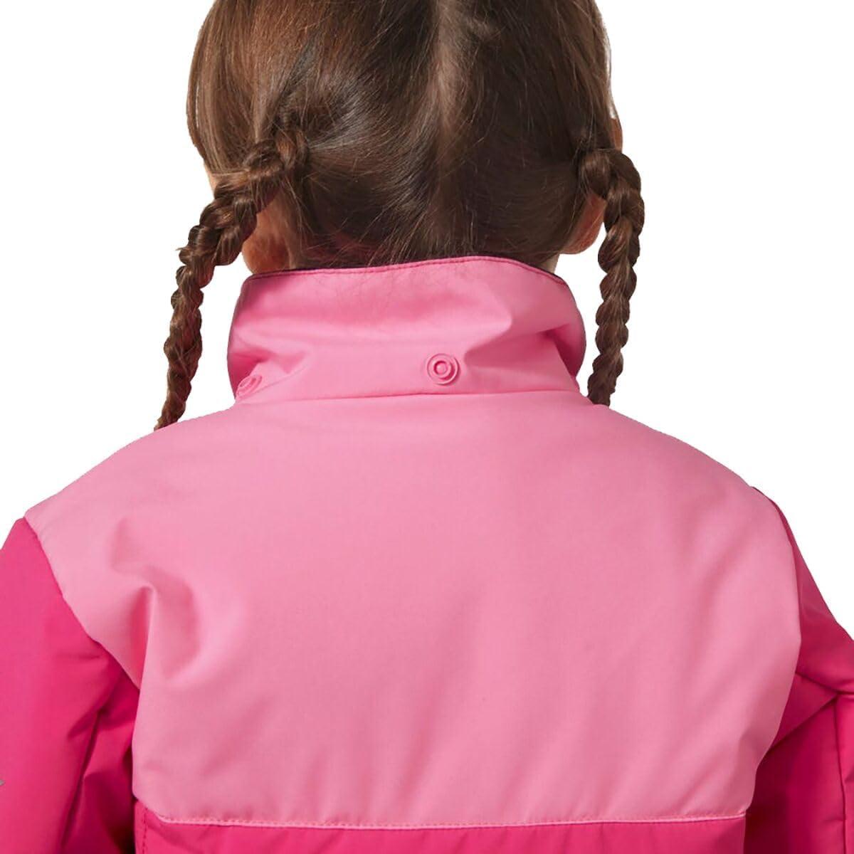 imageHellyHansen Kids Vertical Insulated Jacket Kids Unisex Winter Coat Waterproof Windproof Breathable Warm Outerwear181 Dragon Fruit