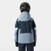 Helly-Hansen Junior Elevate Jacket Unisex Waterproof Coat with Breathable Fabric – Durable Outerwear(601 Washed Navy)