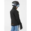 Helly-Hansen Junior Unisex Level Jacket – Waterproof, Breathable Skiing Jacket for Kids, Winter Sports Gear(991 Black)