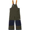 Helly-Hansen Kids Unisex Rider 2 Insulated Waterproof Windproof Breathable Bib Ski Pants(431 Utility Green)