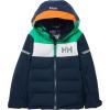 Helly-Hansen Kids Vertical Insulated Jacket – Kids Unisex Winter Coat, Waterproof, Windproof, Breathable, Warm Outerwear(598 Navy)