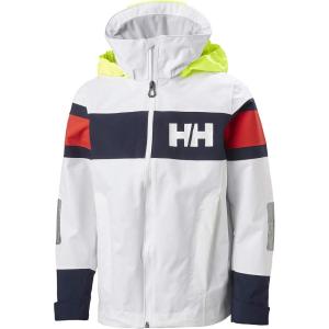Helly-Hansen Kids Vertical Insulated Jacket – Kids Unisex Winter Coat, Waterproof, Windproof, Breathable, Warm Outerwear(001 White)