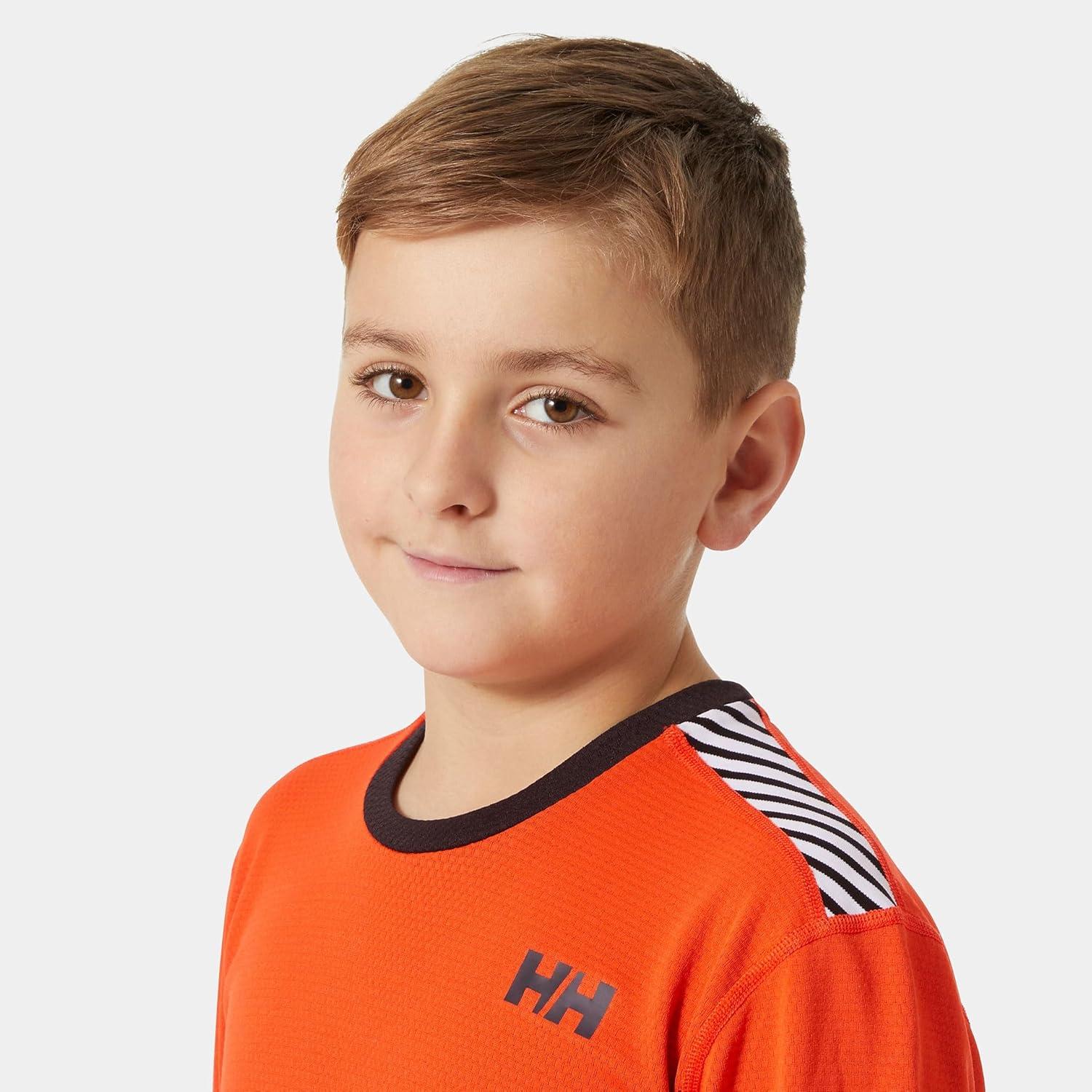 imageHellyHansen Junior Unisex HH LIFA Active Base Layer Set Multiple Colors147 Cherry Tomato