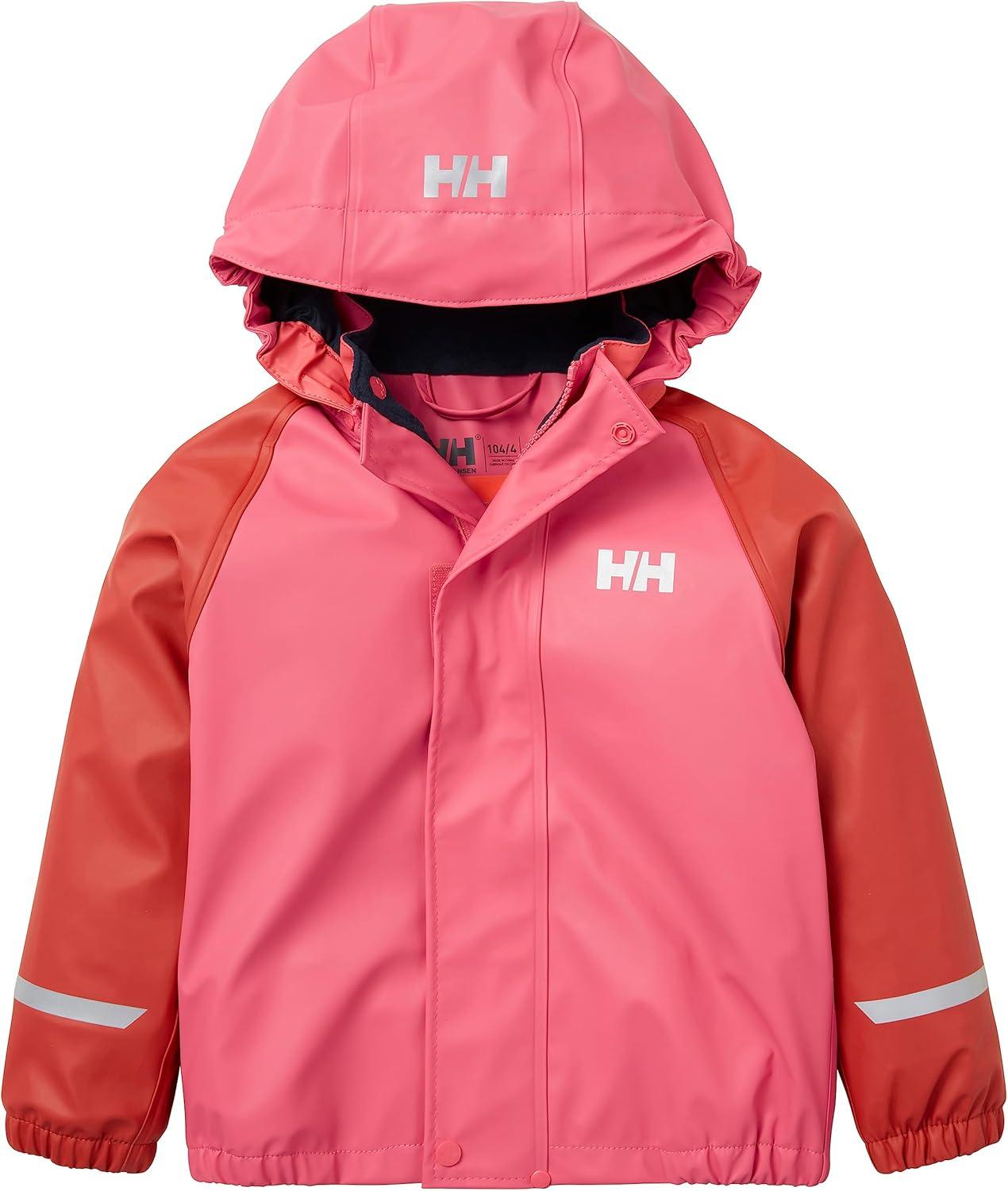 imageHellyHansen Kids Unisex Bergen Fleece Pu Rainset 20101 Poppy Red