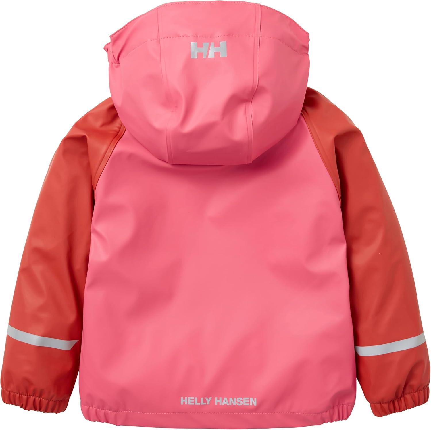 imageHellyHansen Kids Unisex Bergen Fleece Pu Rainset 20101 Poppy Red