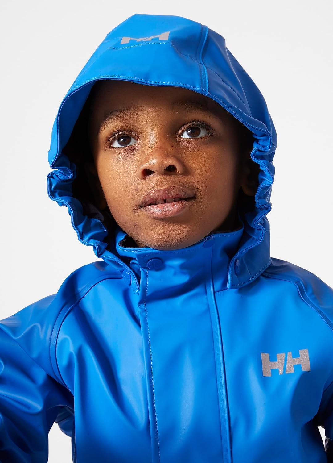 imageHellyHansen Kids Unisex Bergen Fleece Pu Rainset 20543 Cobalt 20