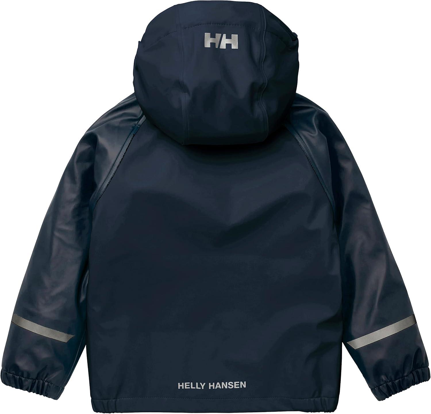 imageHellyHansen Kids Unisex Bergen Fleece Pu Rainset 20597 Navy