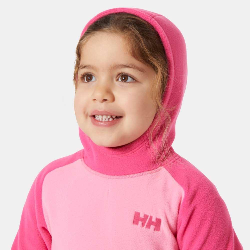 imageHellyHansen babyboys Helly Hansen Junior Daybreaker Fleece Hoodie Jacket068 Sugar Pink