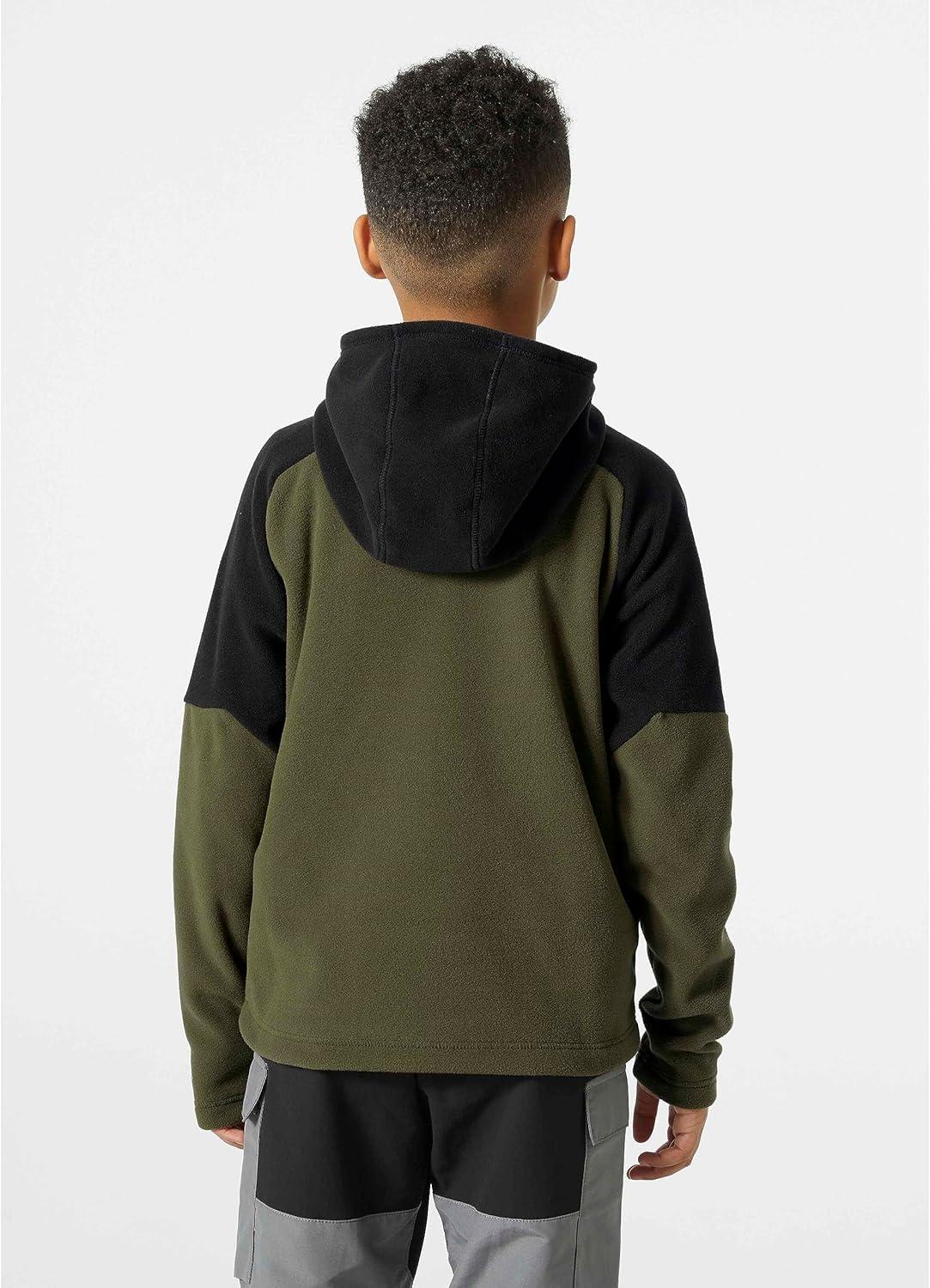 imageHellyHansen babyboys Helly Hansen Junior Daybreaker Fleece Hoodie Jacket431 Utility Green