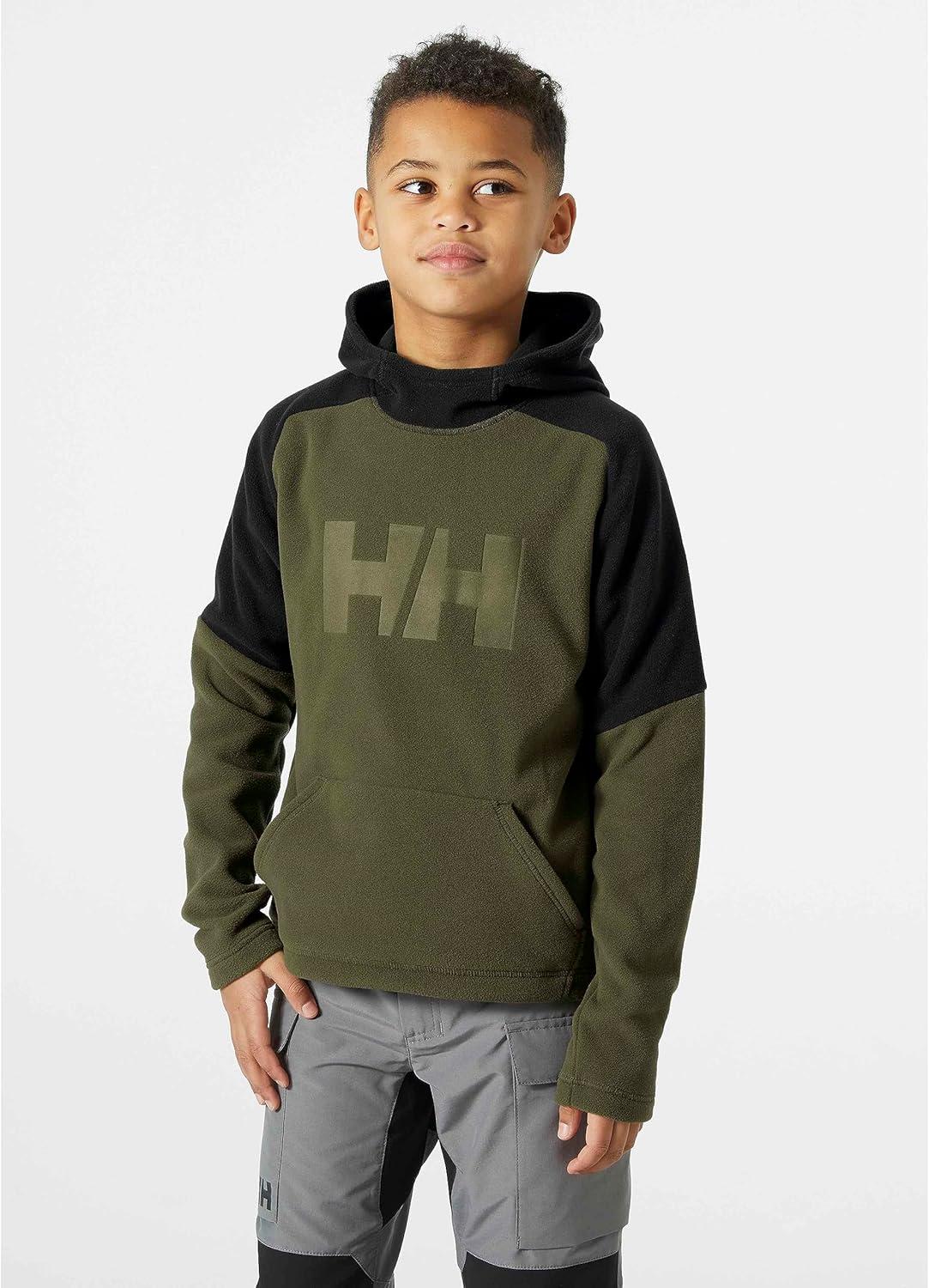 imageHellyHansen babyboys Helly Hansen Junior Daybreaker Fleece Hoodie Jacket431 Utility Green