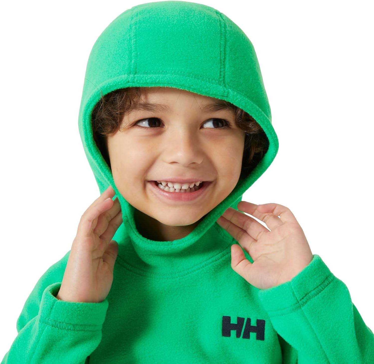 imageHellyHansen babyboys Helly Hansen Junior Daybreaker Fleece Hoodie Jacket499 Bright Green