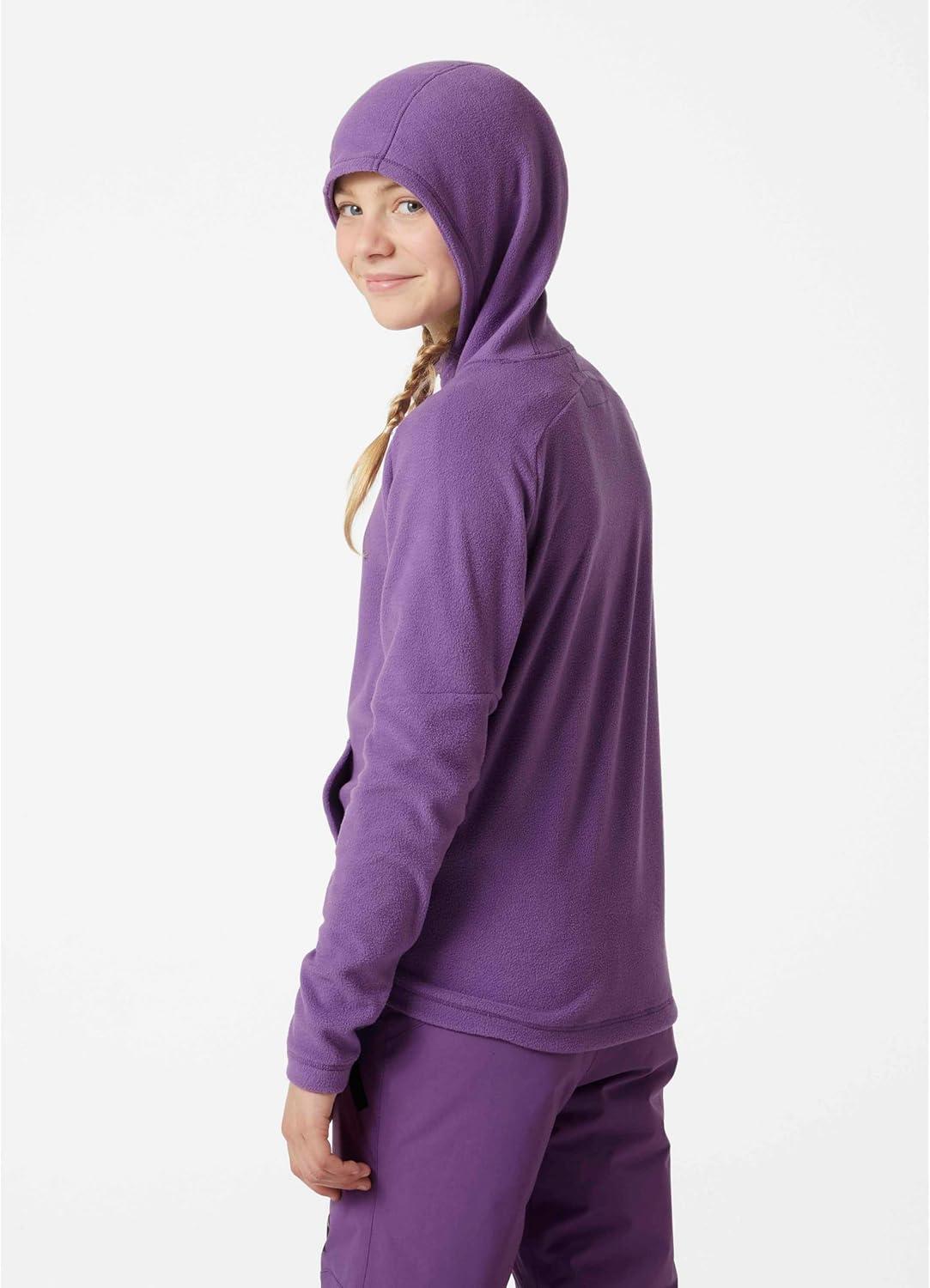 imageHellyHansen babyboys Helly Hansen Junior Daybreaker Fleece Hoodie Jacket678 Crushed Grape
