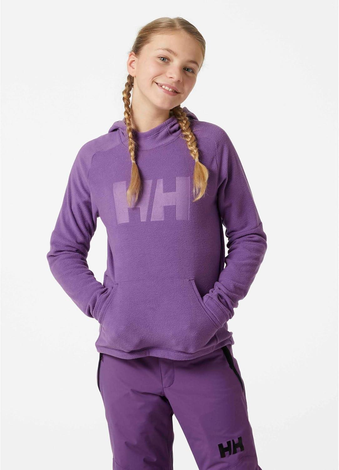 imageHellyHansen babyboys Helly Hansen Junior Daybreaker Fleece Hoodie Jacket678 Crushed Grape