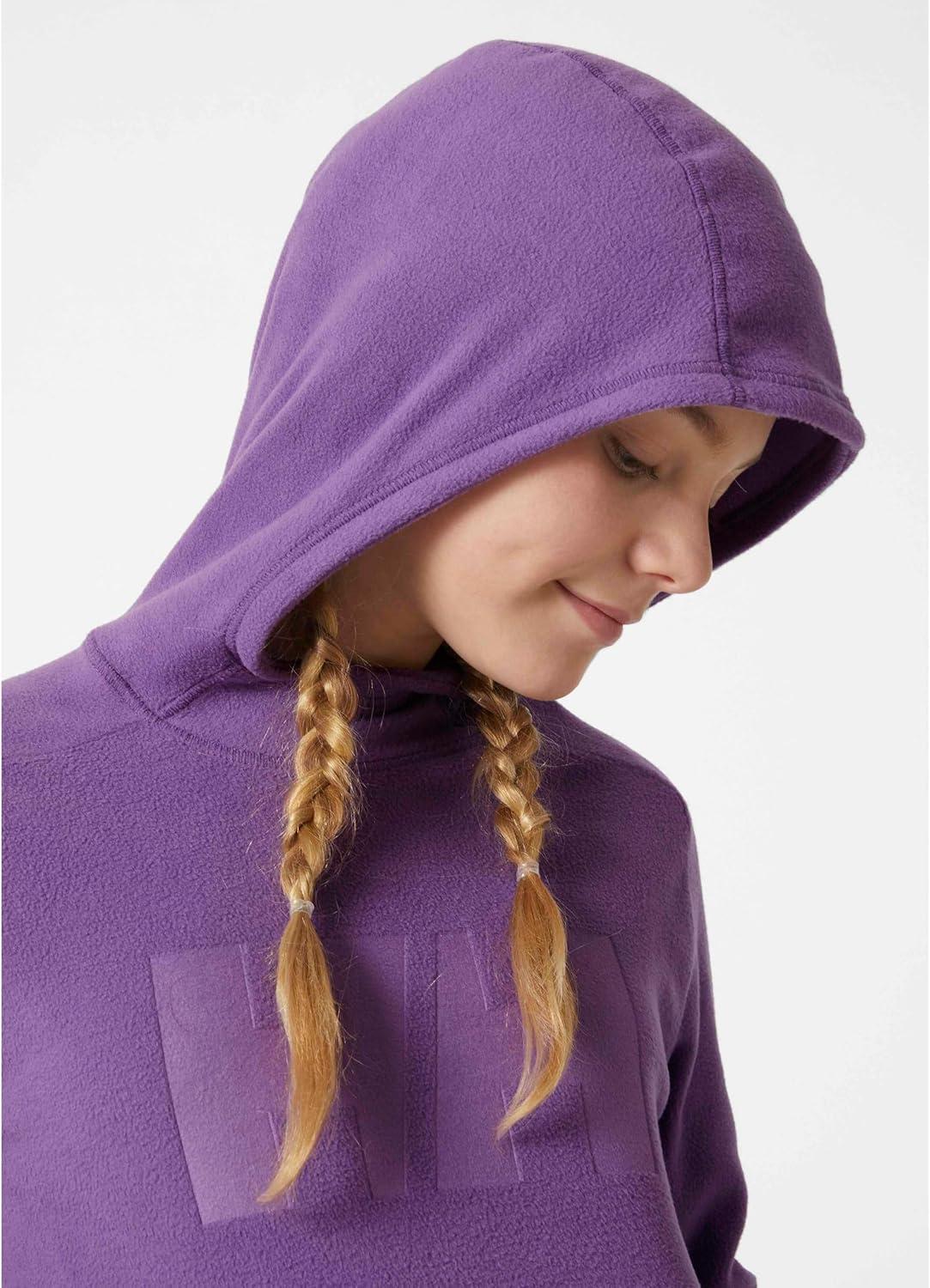 imageHellyHansen babyboys Helly Hansen Junior Daybreaker Fleece Hoodie Jacket678 Crushed Grape