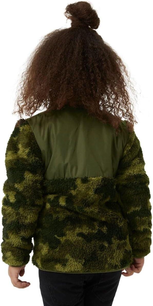 imageHellyHansen unisexchild Helly Hansen Juniors Champ 12 Zip Fleece Midlayer432 Utility Green Aop