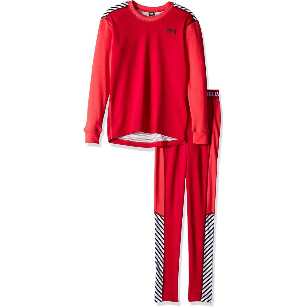 imageHellyHansen Junior Unisex HH LIFA Active Base Layer Set Multiple Colors183 Persian Red
