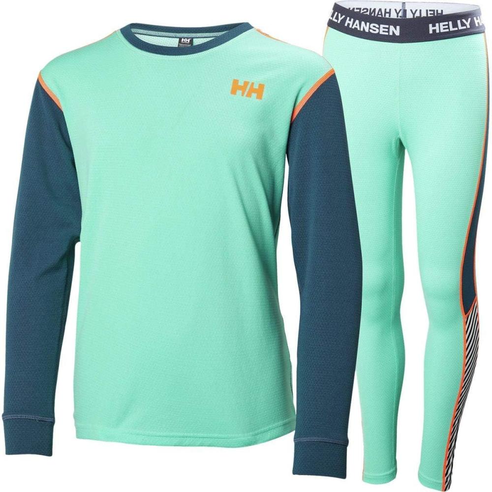 imageHellyHansen Junior Unisex HH LIFA Active Base Layer Set Multiple Colors435 Pool Blue