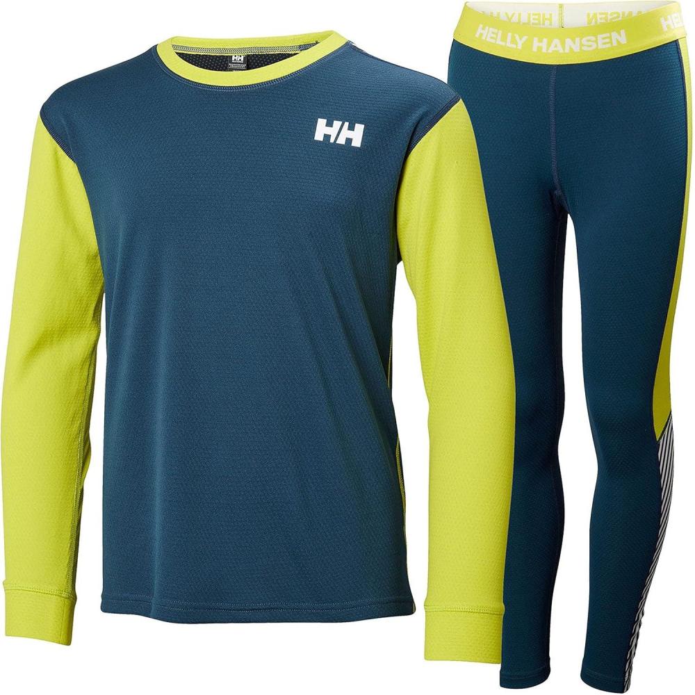 imageHellyHansen Junior Unisex HH LIFA Active Base Layer Set Multiple Colors504 Dark Teal