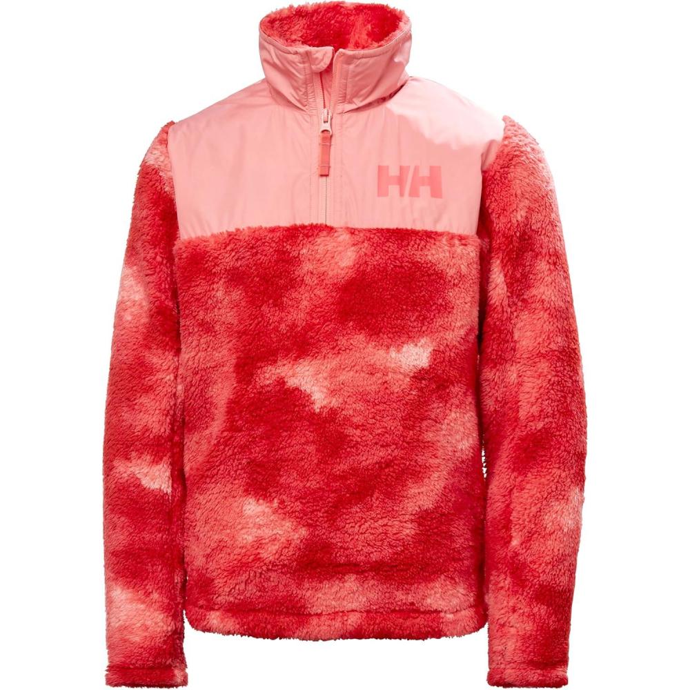 imageHellyHansen unisexchild Helly Hansen Juniors Champ 12 Zip Fleece Midlayer098 Sunset Pink Aop