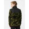 Helly-Hansen unisex-child Helly Hansen Junior’s Champ 1/2 Zip Fleece Midlayer(431 Utility Green Aop)
