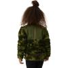 Helly-Hansen unisex-child Helly Hansen Junior’s Champ 1/2 Zip Fleece Midlayer(432 Utility Green Aop)
