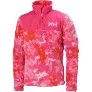 Helly-Hansen unisex-child Helly Hansen Junior’s Champ 1/2 Zip Fleece Midlayer(181 Dragon Fruit Splash Camo a)