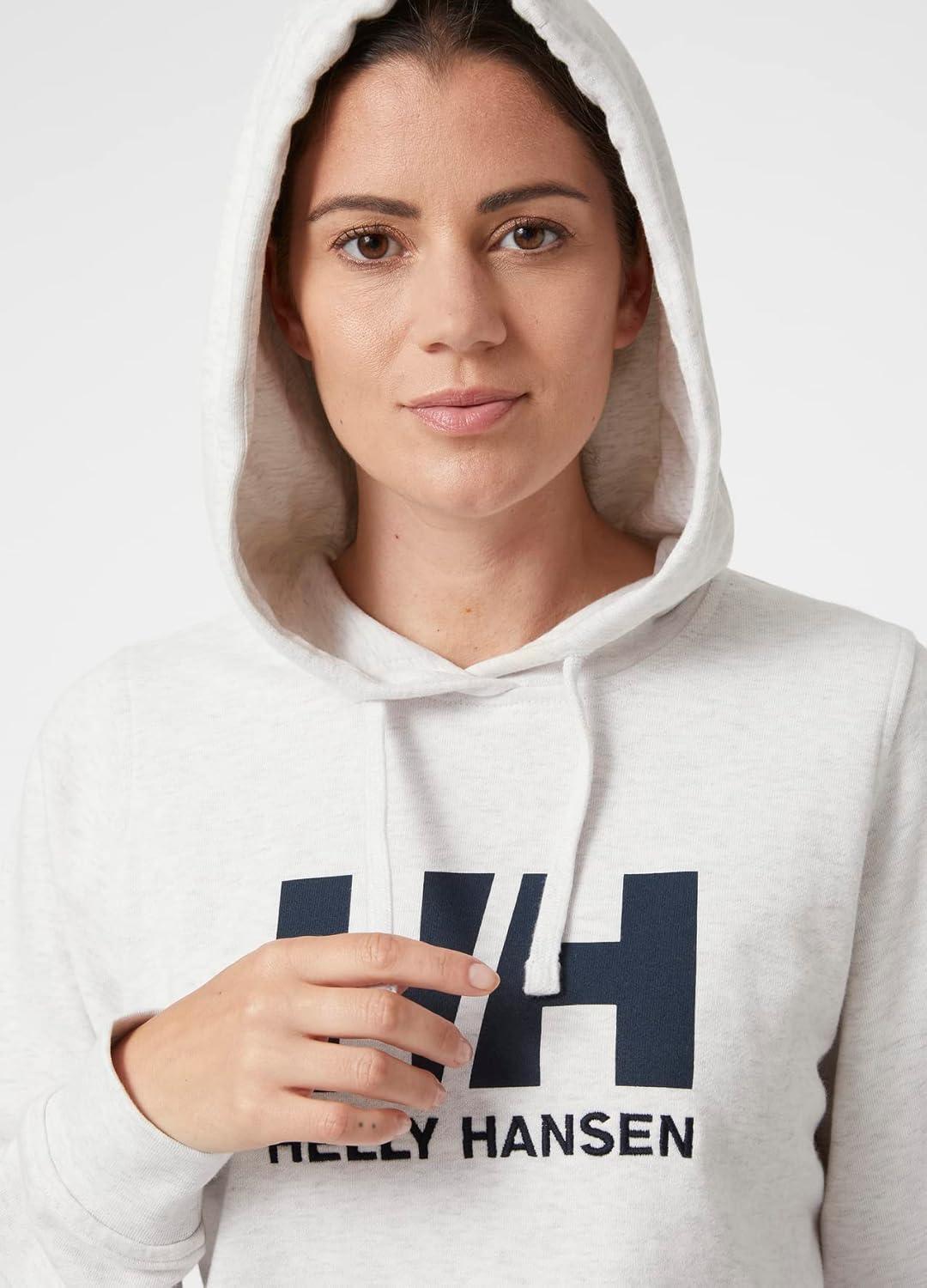 imageHelly Hansen W Hh Logo Hoodie823 Nimbus Cloud Melange