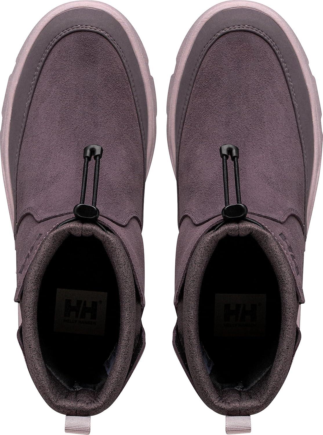 imageHellyHansen Adore Womens Chelsea Ankle Winter Boots Waterproof Suede Insulated Lightweight Warm Outdoor Walking Shoes656 Sparrow GreySyrin