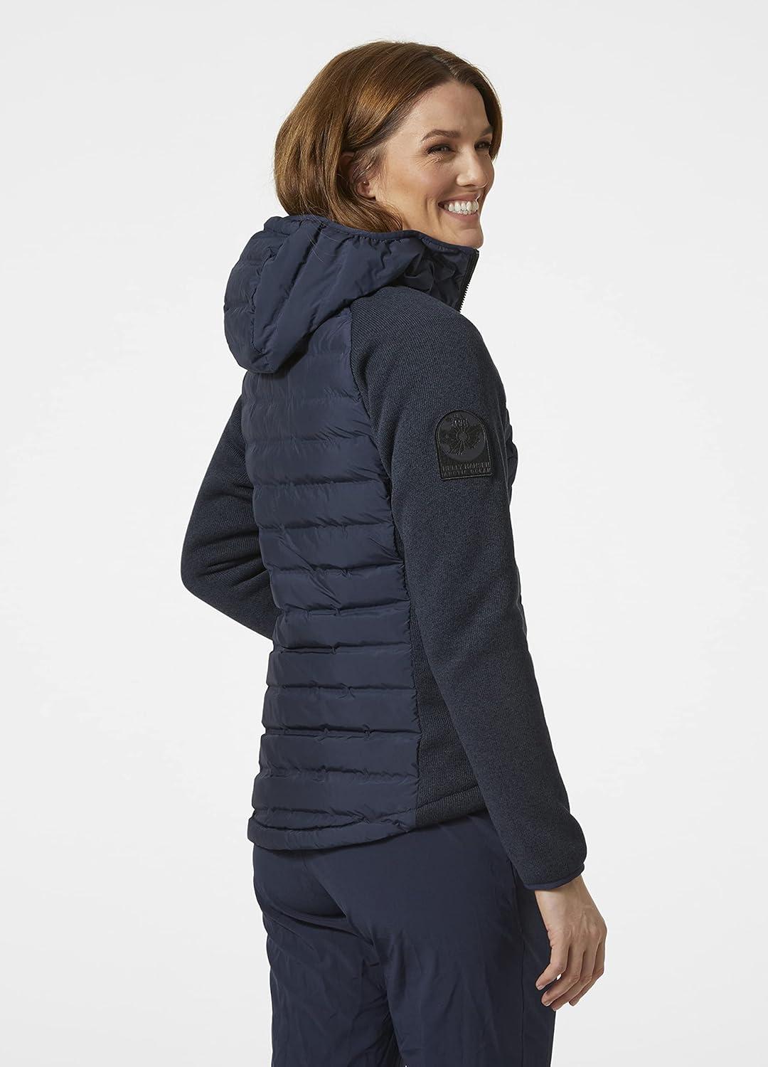 imageHellyHansen Arctic Ocean Hybrid Ins Womens Coat Stylish AthleticInsulated Jackets for Ultimate Warmth ampamp Comfort597 Navy