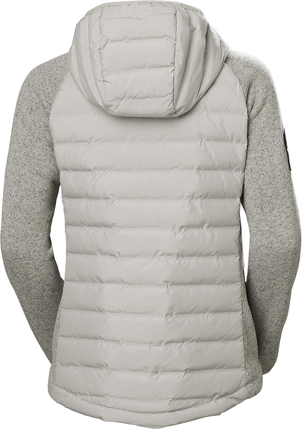 imageHellyHansen Arctic Ocean Hybrid Ins Womens Coat Stylish AthleticInsulated Jackets for Ultimate Warmth ampamp Comfort917 Mellow Grey