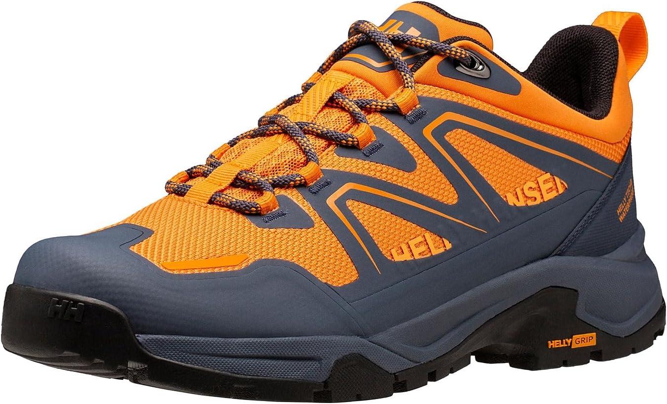imageHellyHansen Cascade Low HT Mens Waterproof Hiking Boots Durable Outdoor Footwear Lightweight Comfortable Trail Boot303 Ignite OrangeAlpine Fro