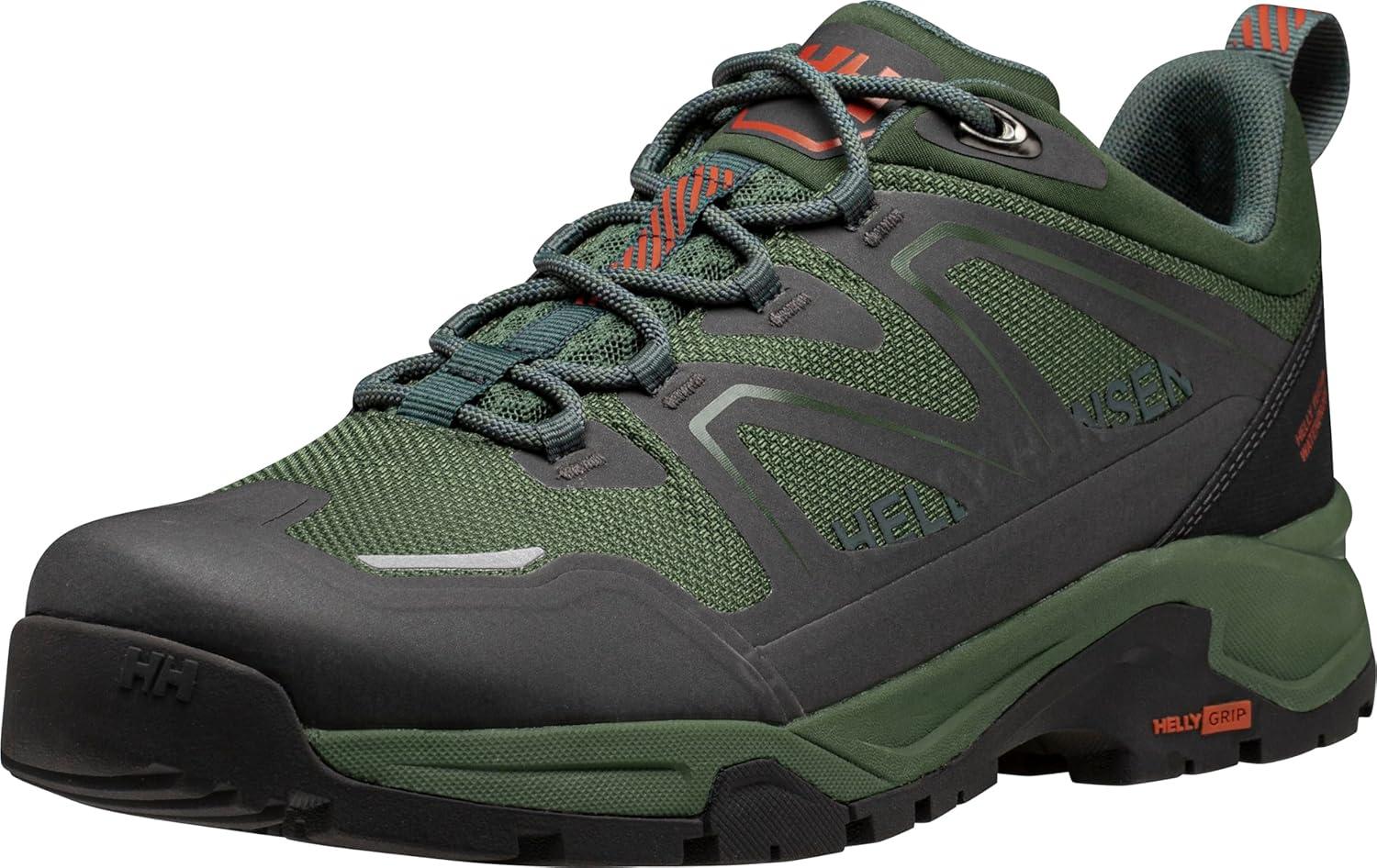 imageHellyHansen Cascade Low HT Mens Waterproof Hiking Boots Durable Outdoor Footwear Lightweight Comfortable Trail Boot476 SpruceDarkest Spruce