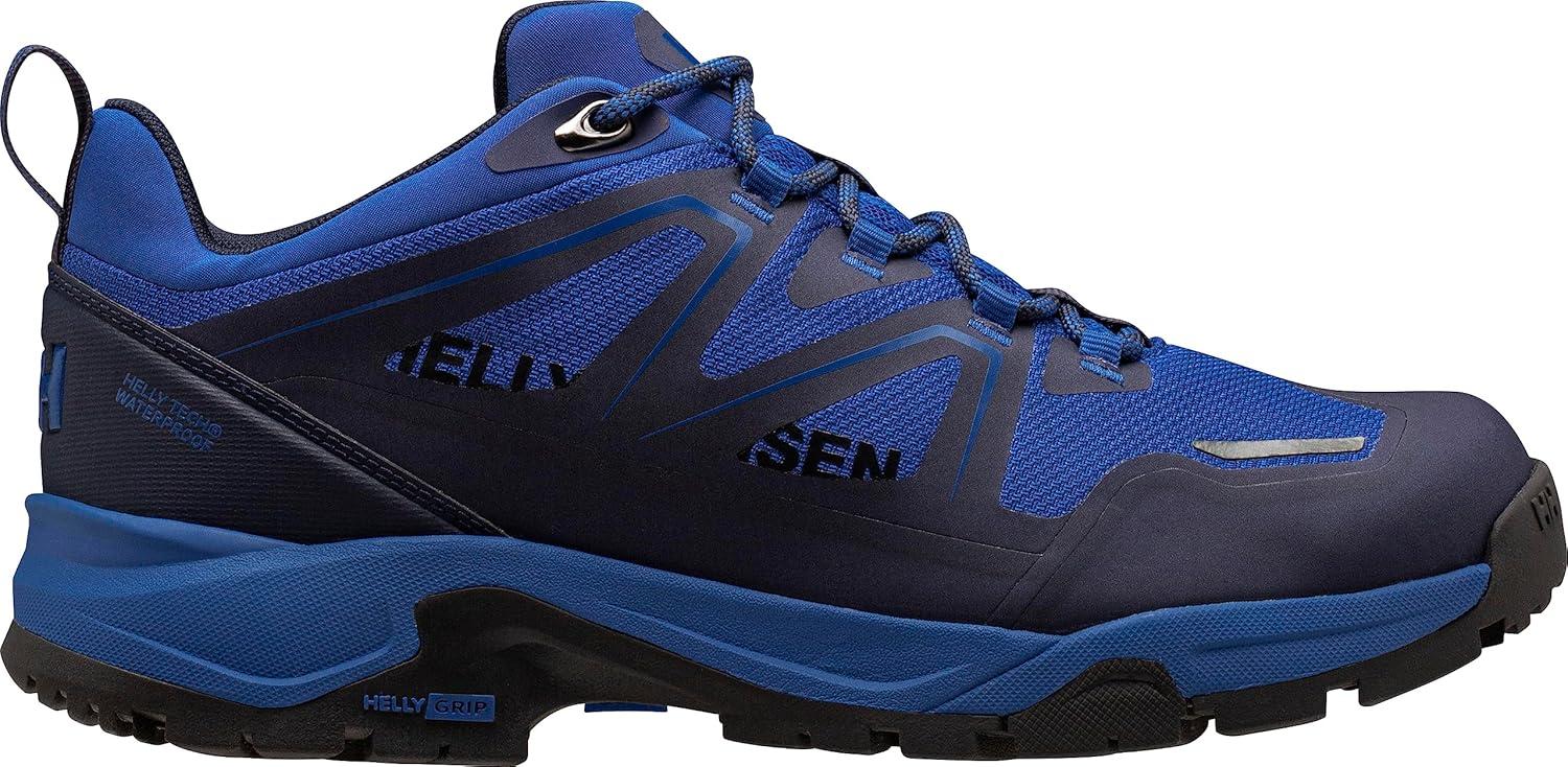 imageHellyHansen Cascade Low HT Mens Waterproof Hiking Boots Durable Outdoor Footwear Lightweight Comfortable Trail Boot543 Cobalt 20Navy