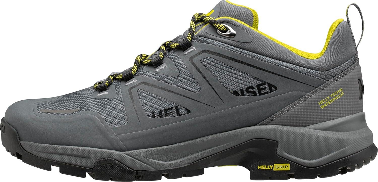 imageHellyHansen Cascade Low HT Mens Waterproof Hiking Boots Durable Outdoor Footwear Lightweight Comfortable Trail Boot965 CharcoalMid Grey