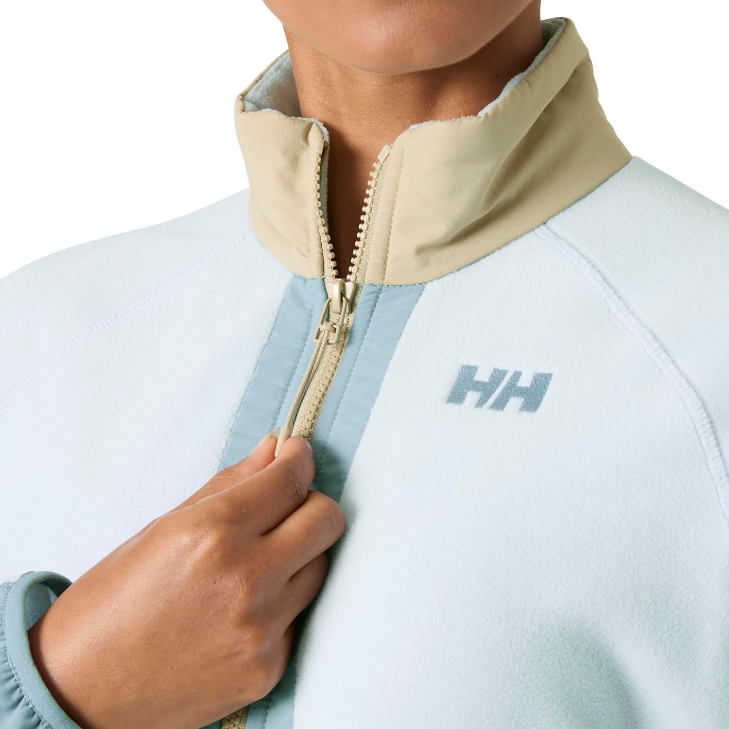 imageHellyHansen Rig Fleece Jacket for Women Warm Outdoor Coat with Breathable Fabric Ideal for Hiking ampamp Casual Wear513 Pinnacle Blue