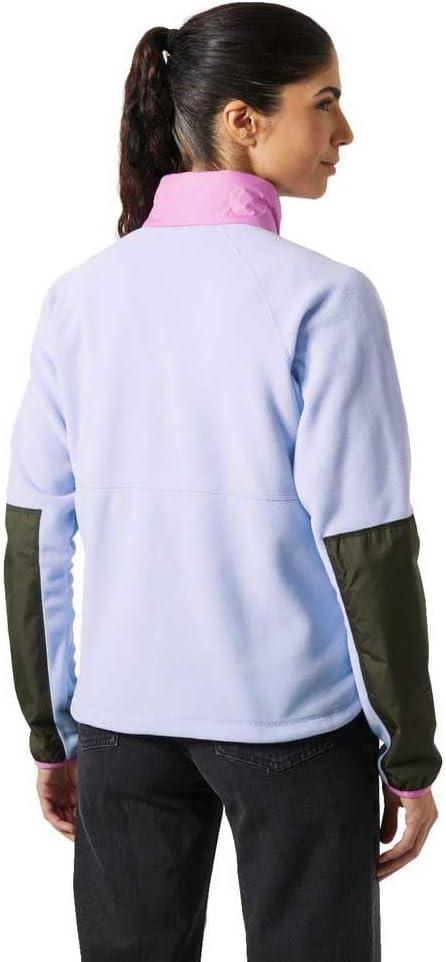 imageHellyHansen Rig Fleece Jacket for Women Warm Outdoor Coat with Breathable Fabric Ideal for Hiking ampamp Casual Wear698 Bright Lavender