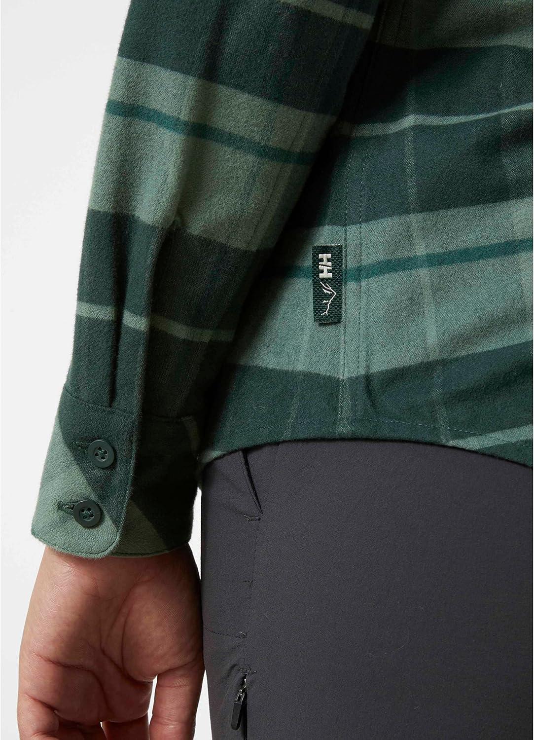 imageHellyHansen Womens Classic Check Ls Shirt495 Darkest Spruce