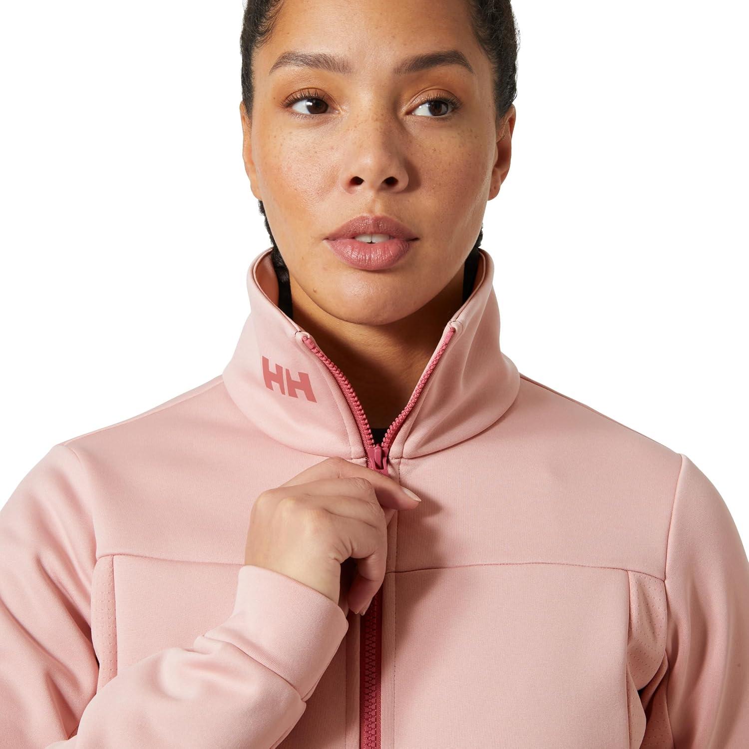 imageHellyHansen Womens Crew Fleece Jacket057 Pink Salt