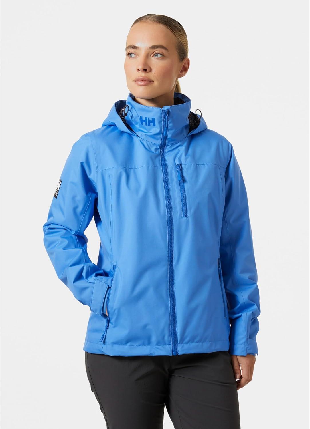 imageHellyHansen Womens Crew Hooded Midlayer Jacket 20554 Ultra Blue