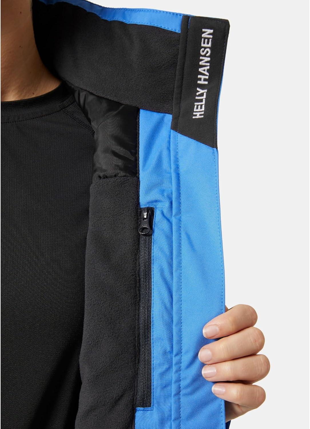 imageHellyHansen Womens Crew Hooded Midlayer Jacket 20554 Ultra Blue
