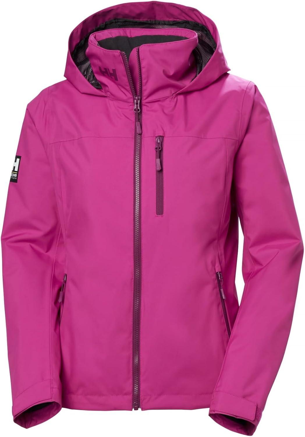 imageHellyHansen Womens Crew Hooded Midlayer Jacket 20663 Magenta 20