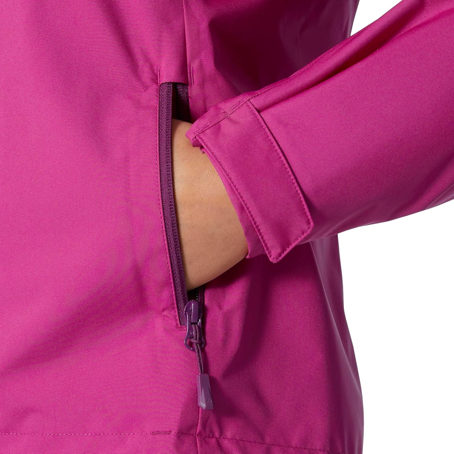 imageHellyHansen Womens Crew Hooded Midlayer Jacket 20663 Magenta 20