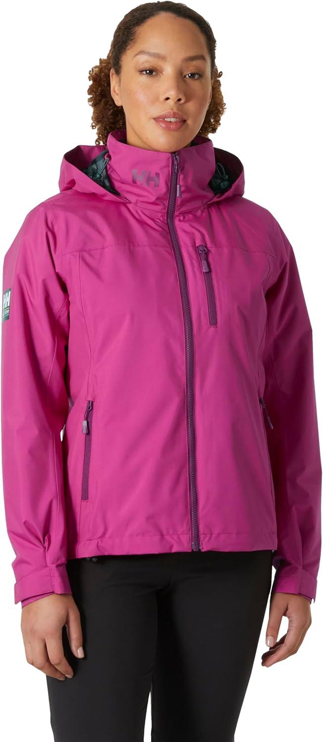 imageHellyHansen Womens Crew Hooded Midlayer Jacket 20663 Magenta 20