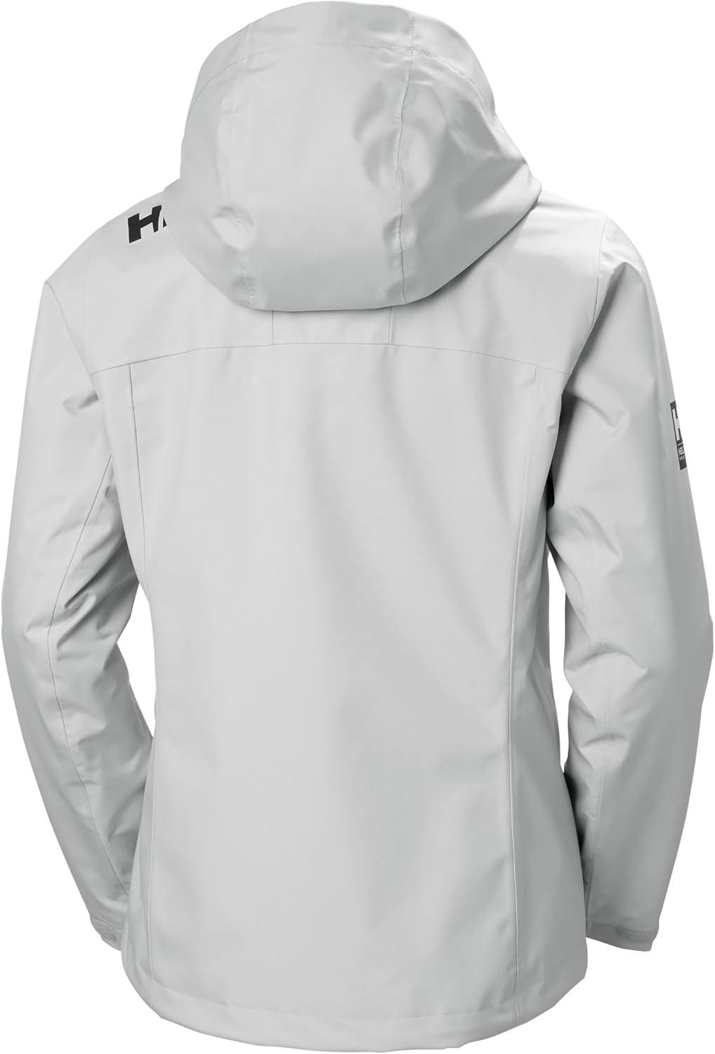 imageHellyHansen Womens Crew Hooded Midlayer Jacket 20853 Grey Fog