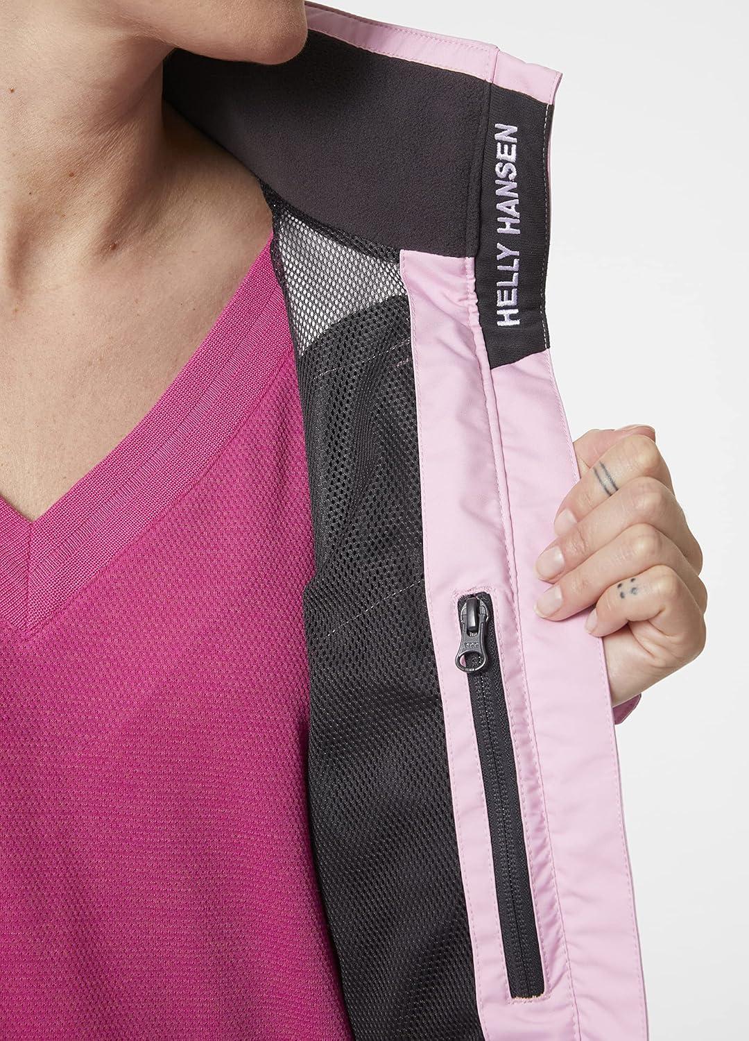 imageHellyHansen Womens Crew Midlayer Jacket095 Pink Sorbet