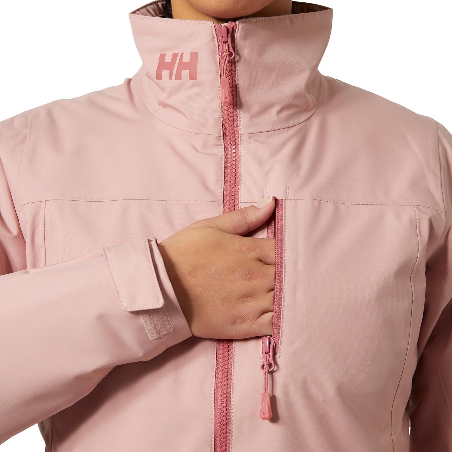 imageHellyHansen Womens Crew Midlayer Waterproof Windproof Breathable Sailing Jacket057 Pink Salt