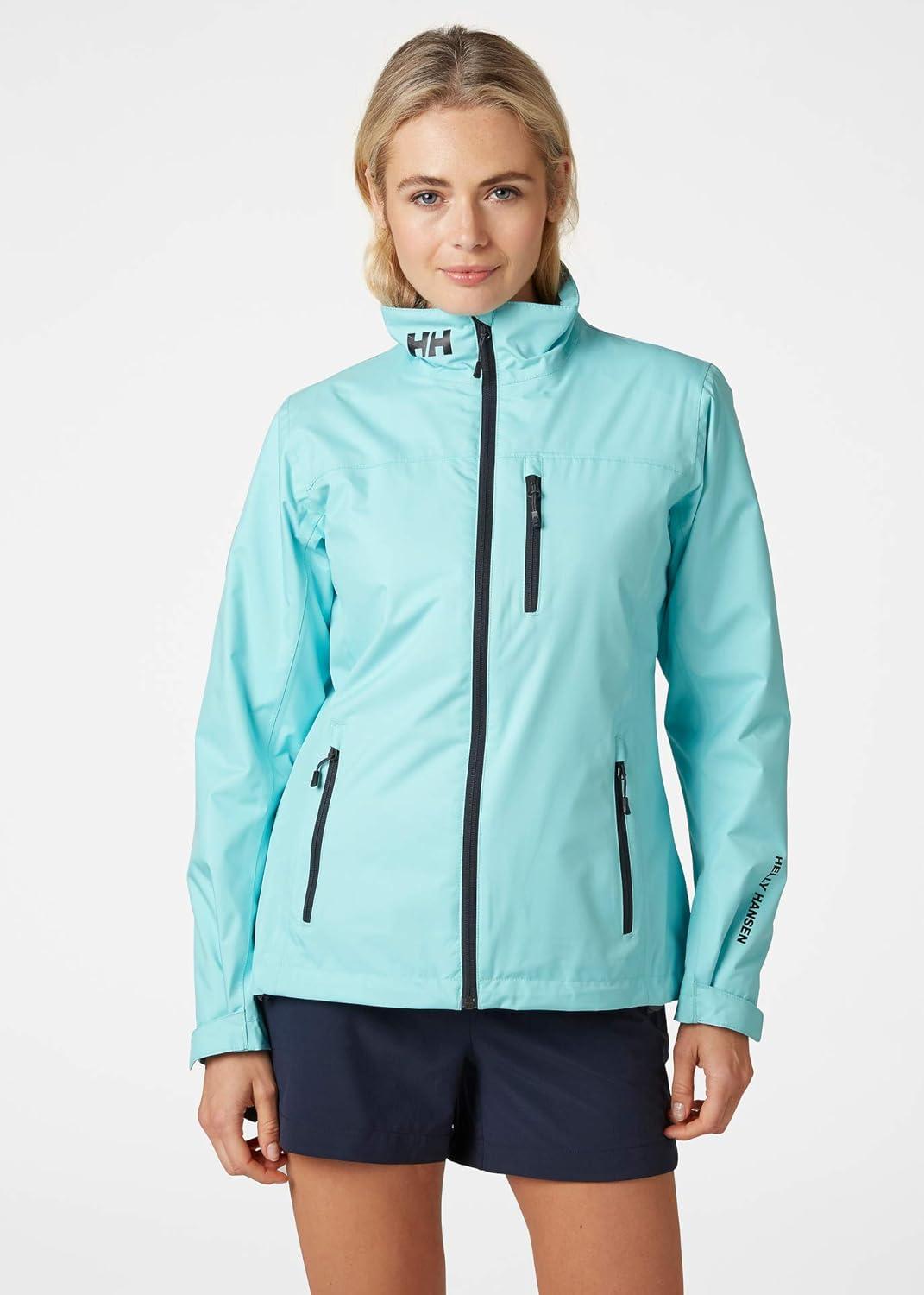 imageHellyHansen Womens Crew Midlayer Waterproof Windproof Breathable Sailing Jacket648 Glacier Blue